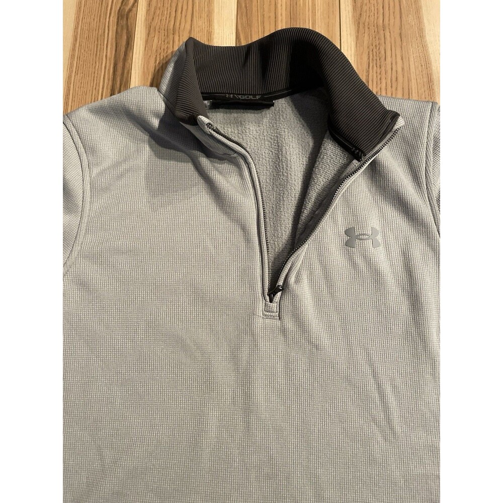 Under Armour ColdGear Men's Quarter-Zip Pullover - Size sm/p/ch - Picture 5 of 8